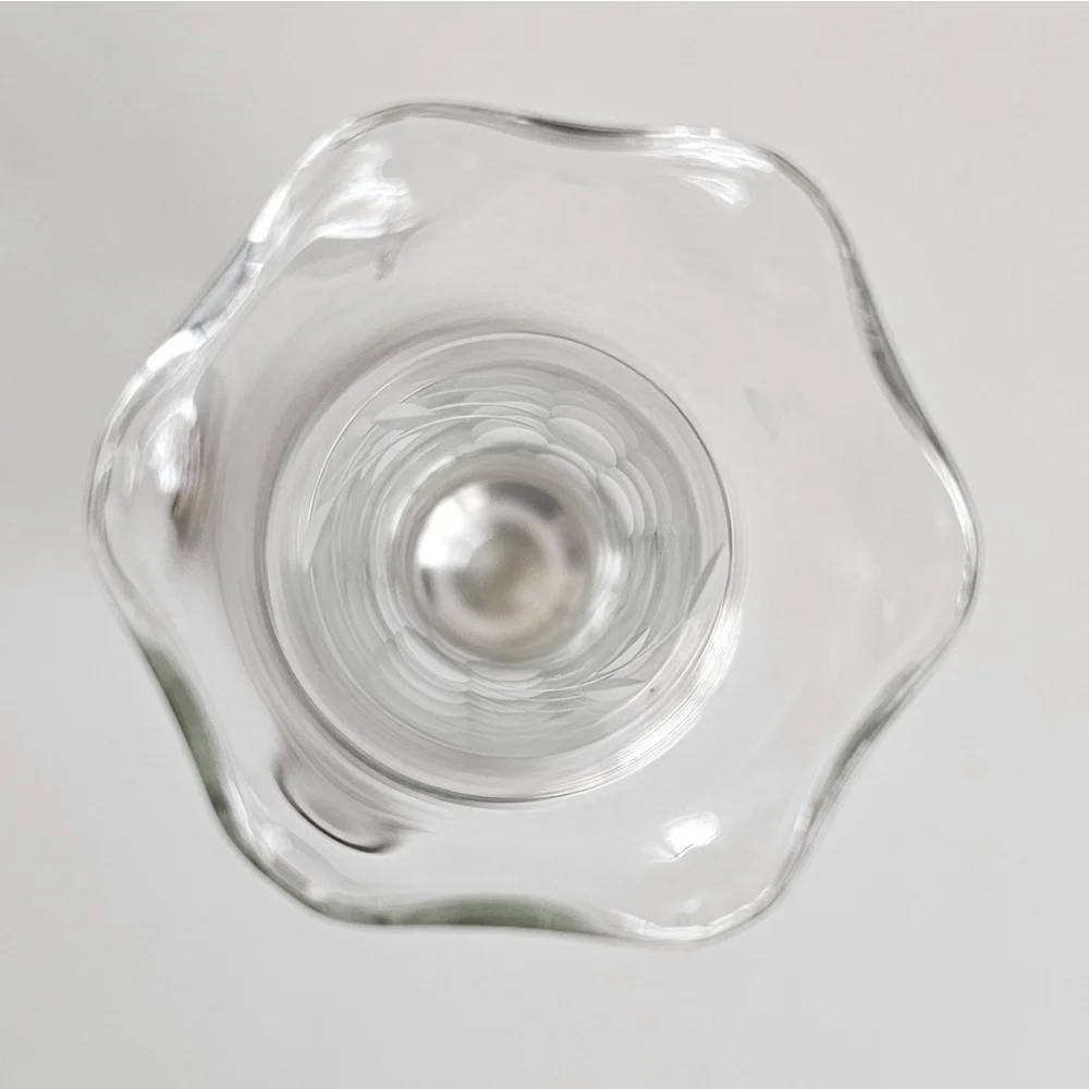 Vintage Watrous Sterling Silver Base Bud Vase Etched Glass Floral Vase 6.5" - Picture 5 of 11